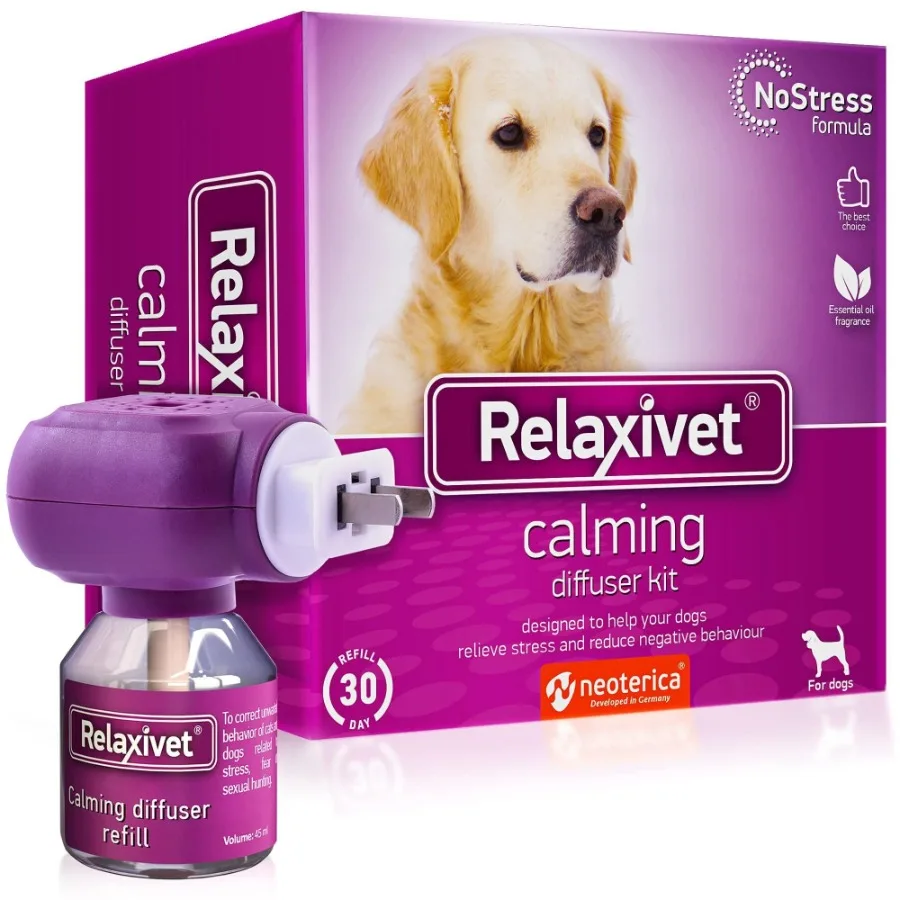 Calming Diffuser Kit for Dogs Puppy Pet Separation Anxiety Relief Calm Pheromones Plug Anti Stress Treatment Help with Firework
Calming Diffuser Kit for Dogs Puppy Pet Separation Anxiety Relief Calm Pheromones Plug Anti Stress Treatment Help with Firework
