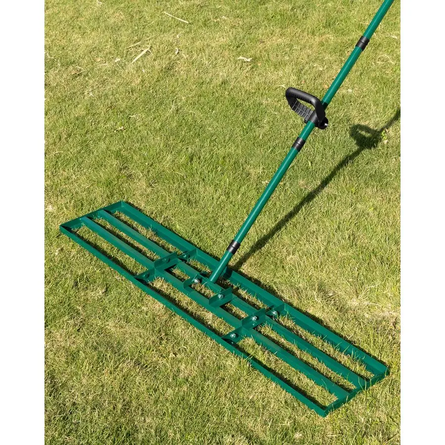 Leveling Rake 48x10, Yard Leveling Rake with 78 BackSaving Adjustable Handle, Stainless Steel Lawn Leveler Tool for Garden, Back
Leveling Rake 48x10, Yard Leveling Rake with 78 BackSaving Adjustable Handle, Stainless Steel Lawn Leveler Tool for Garden, Back