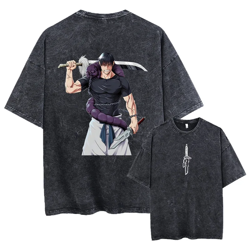 Anime Jujutsu Kaisen Choso Print T Shirt Men Women Y2k T-shirts Vintage Washed Cotton Tee Harajuku Male Short Sleeve Tshirt
Anime Jujutsu Kaisen Choso Print T Shirt Men Women Y2k T-shirts Vintage Washed Cotton Tee Harajuku Male Short Sleeve Tshirt