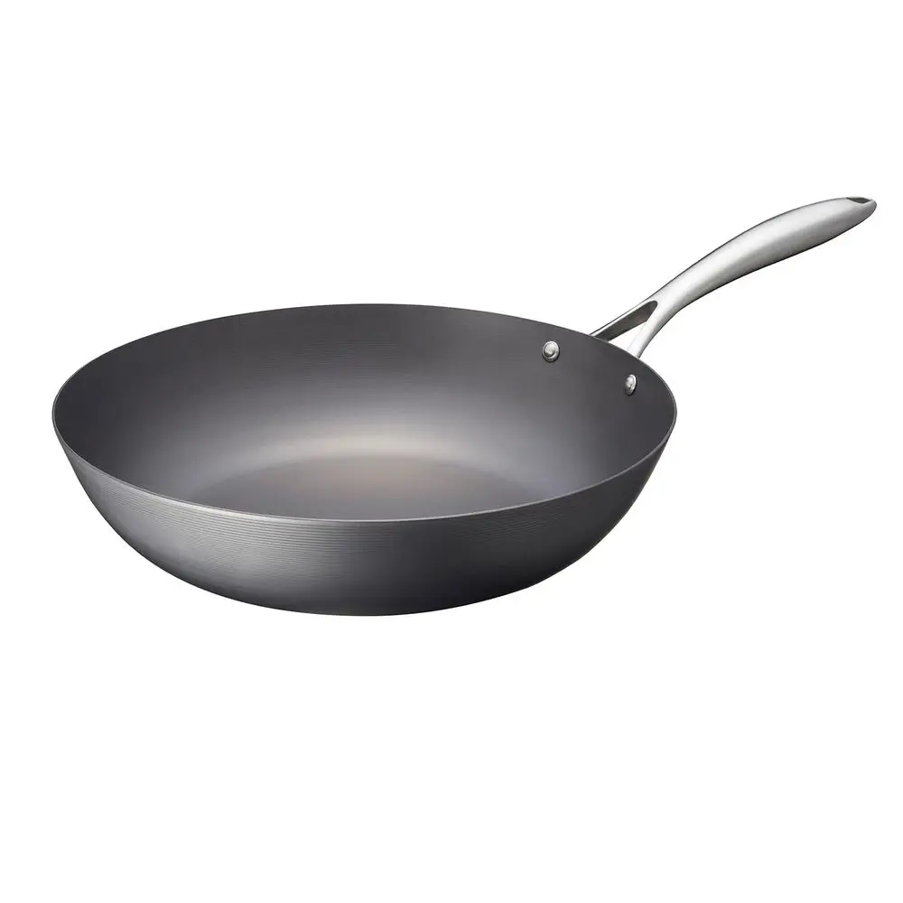 Super Iron Frying Pan, Wok Pan, 13.0 inches 33 cm, Black
Super Iron Frying Pan, Wok Pan, 13.0 inches 33 cm, Black