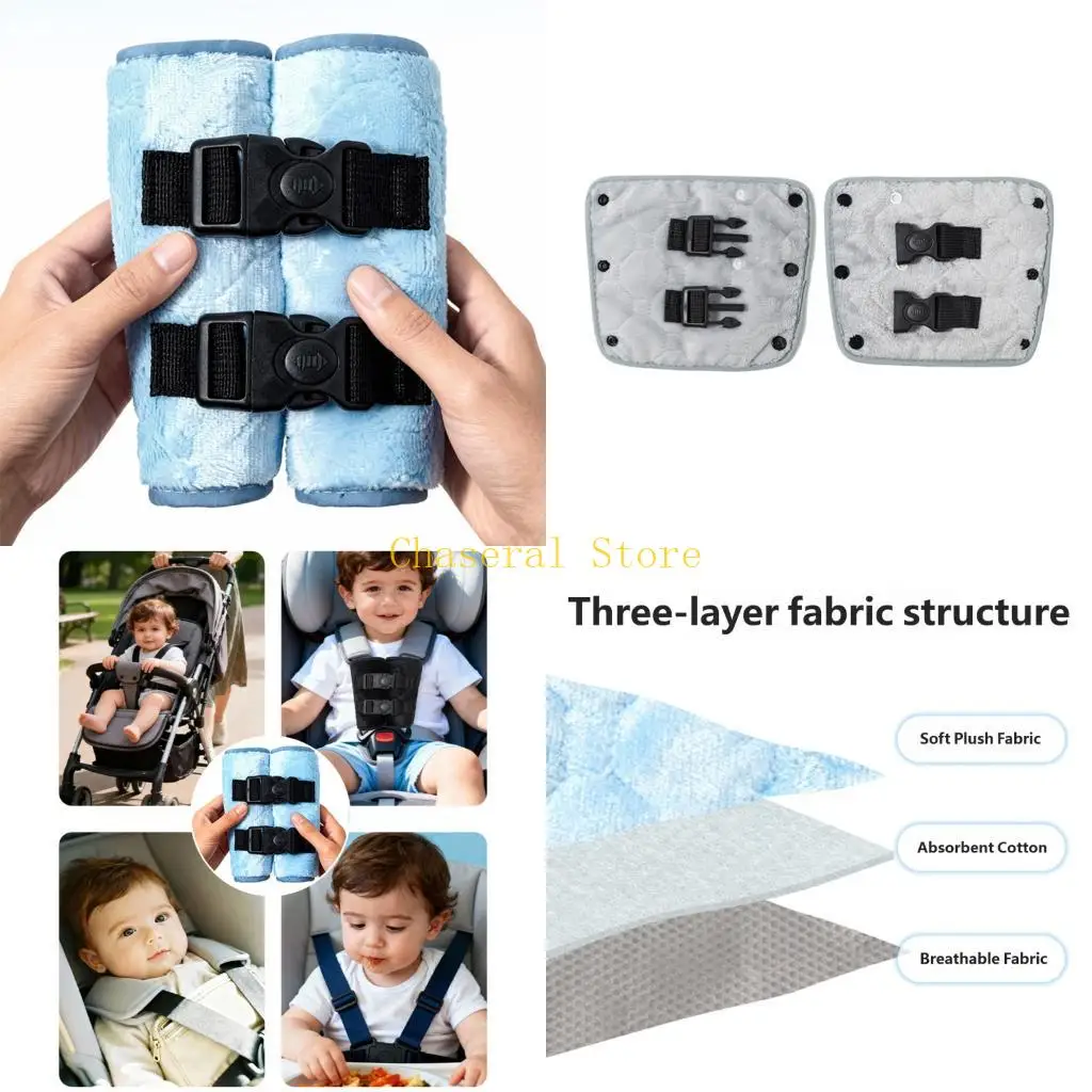 E7CE Comfortable Polyester Chest Buckles Clip for Infant Car Prevents Slipping
E7CE Comfortable Polyester Chest Buckles Clip for Infant Car Prevents Slipping