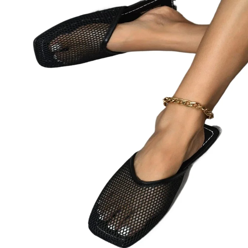 Female Flats Shoes Outdoor Clogs Beach Sandals Flip Flops 43 Summer Women Slippers Sexy Mesh Mules Indoor Home Slides Square Toe
Female Flats Shoes Outdoor Clogs Beach Sandals Flip Flops 43 Summer Women Slippers Sexy Mesh Mules Indoor Home Slides Square Toe