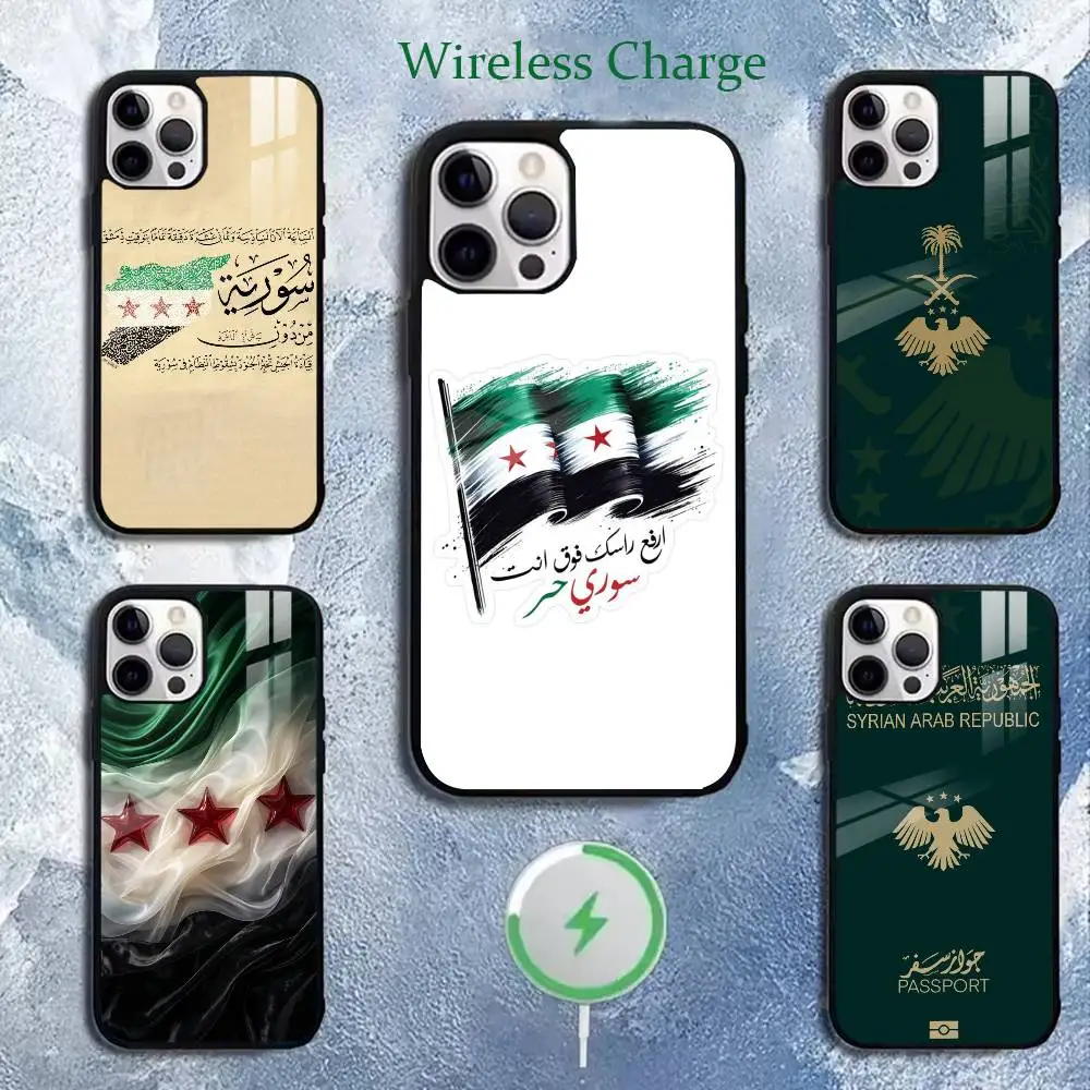 S-Syrian Flag National Emblem Phone Case For iPhone17,16,15,14,13,12,11 Plus,Pro,Max Magnetic with Wireless Charging
S-Syrian Flag National Emblem Phone Case For iPhone17,16,15,14,13,12,11 Plus,Pro,Max Magnetic with Wireless Charging