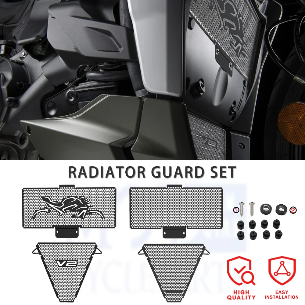 Motorcycle For DUCATI PanigaleV2 V2 202-2024 2023 Upper And Lower Radiator Guard Set Engine Cooler Grille Cover
Motorcycle For DUCATI PanigaleV2 V2 202-2024 2023 Upper And Lower Radiator Guard Set Engine Cooler Grille Cover