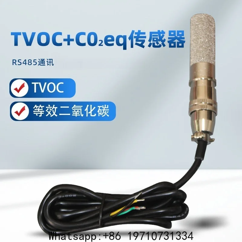 Carbon Oxide Sensor 485 Transmitter TVOC Concentration Indoor Air Quality
Carbon Oxide Sensor 485 Transmitter TVOC Concentration Indoor Air Quality