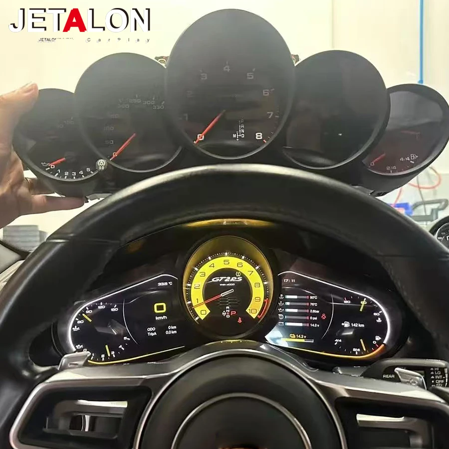 Digital Dashboard Cluster Linux System For Porsche 911 2012-2019 Car LCD Instrument Crystal Panel Virtual Cockpit Speedometer
Digital Dashboard Cluster Linux System For Porsche 911 2012-2019 Car LCD Instrument Crystal Panel Virtual Cockpit Speedometer