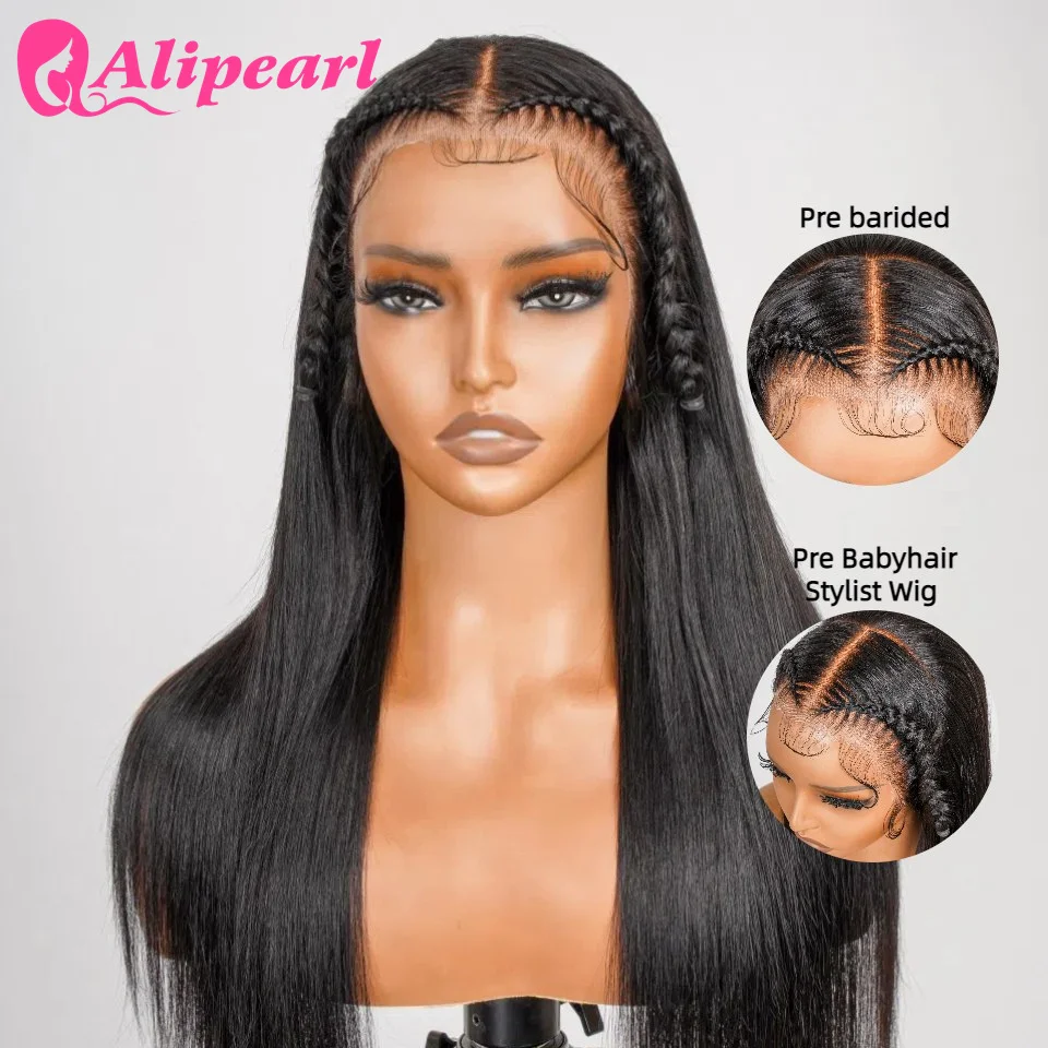Alipearl Hair Straight Pre braided Glueless13x4 Lace Front Wig Stylist Pre Cut Lace Ready To Go Wig
Alipearl Hair Straight Pre braided Glueless13x4 Lace Front Wig Stylist Pre Cut Lace Ready To Go Wig