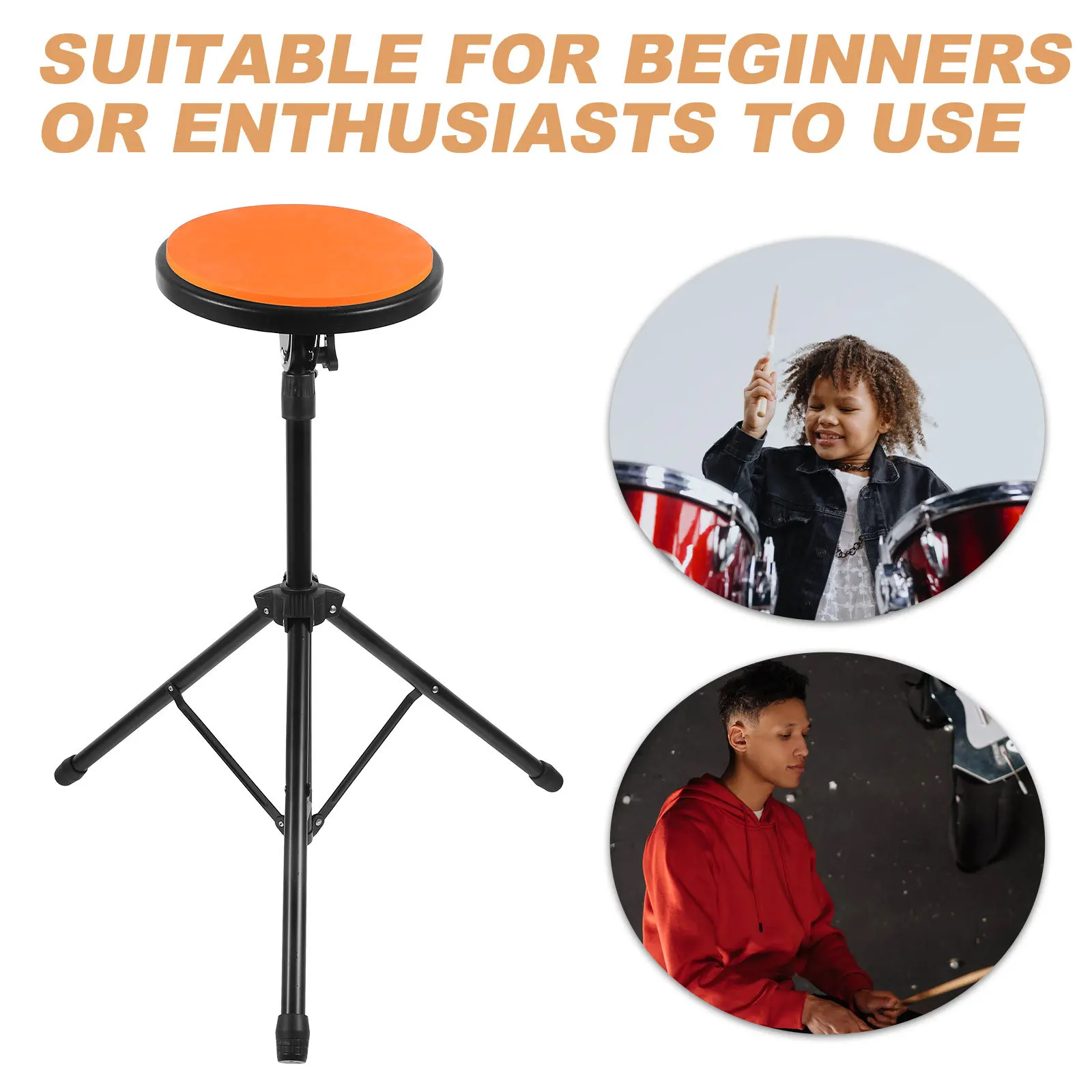 1Set Drum Pad Silent Practice Kit for Beginners and Pros Portable Tripod Stand Durable Safe Materials Drum Accessories
1Set Drum Pad Silent Practice Kit for Beginners and Pros Portable Tripod Stand Durable Safe Materials Drum Accessories