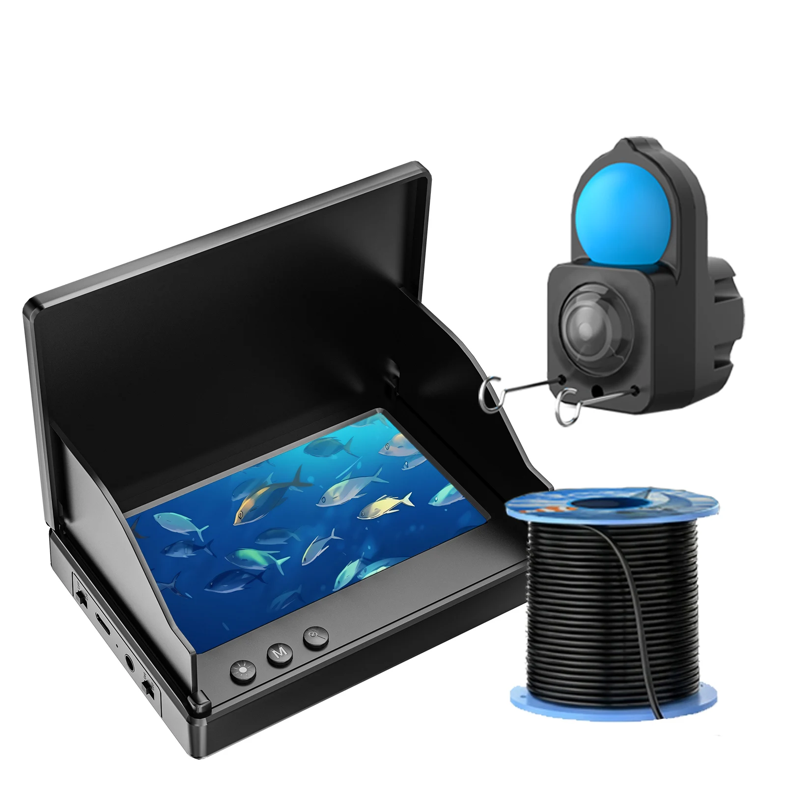 AOERWEI 4.3 Inch HD Underwater Fishing Camera Ice Fishing Camera IR & LED Portable Fishing Finder For Dark Ice Fishing
AOERWEI 4.3 Inch HD Underwater Fishing Camera Ice Fishing Camera IR & LED Portable Fishing Finder For Dark Ice Fishing