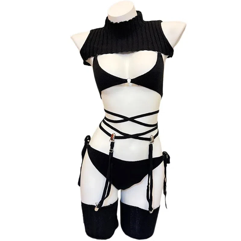 Anime Catwoman Turtleneck Sweater Uniform Suit Role Play Women's Sexy Low-neck Backless Sexy Lingerie Cos Role Play Costume 2025
Anime Catwoman Turtleneck Sweater Uniform Suit Role Play Women's Sexy Low-neck Backless Sexy Lingerie Cos Role Play Costume 2025