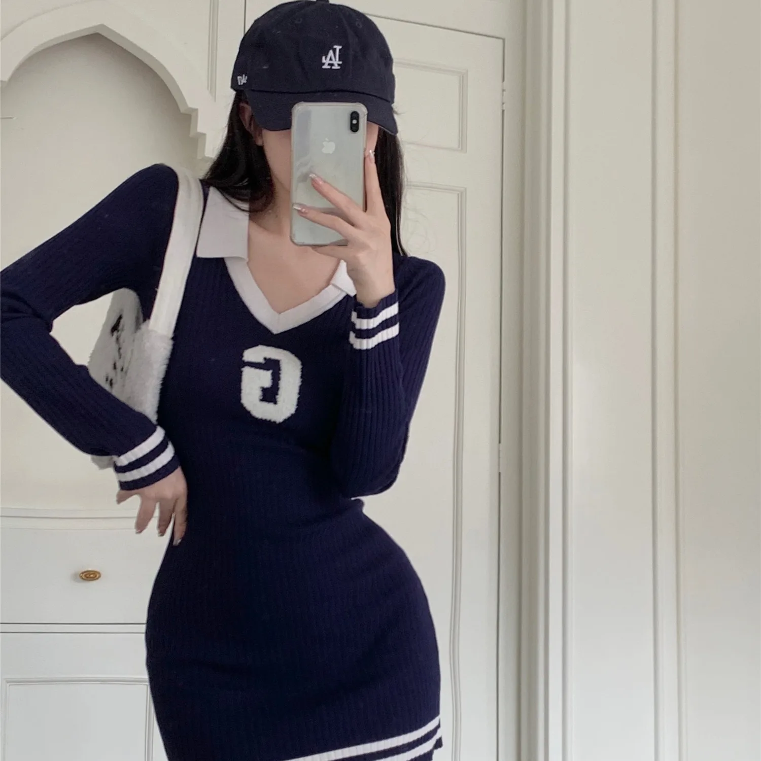 Sexy Knitted V-Ne Dr Women Slim Fit Long Sve Inner And Outer Wear Breathable Comfortable Korean Sle Soft Cotton
Sexy Knitted V-Ne Dr Women Slim Fit Long Sve Inner And Outer Wear Breathable Comfortable Korean Sle Soft Cotton