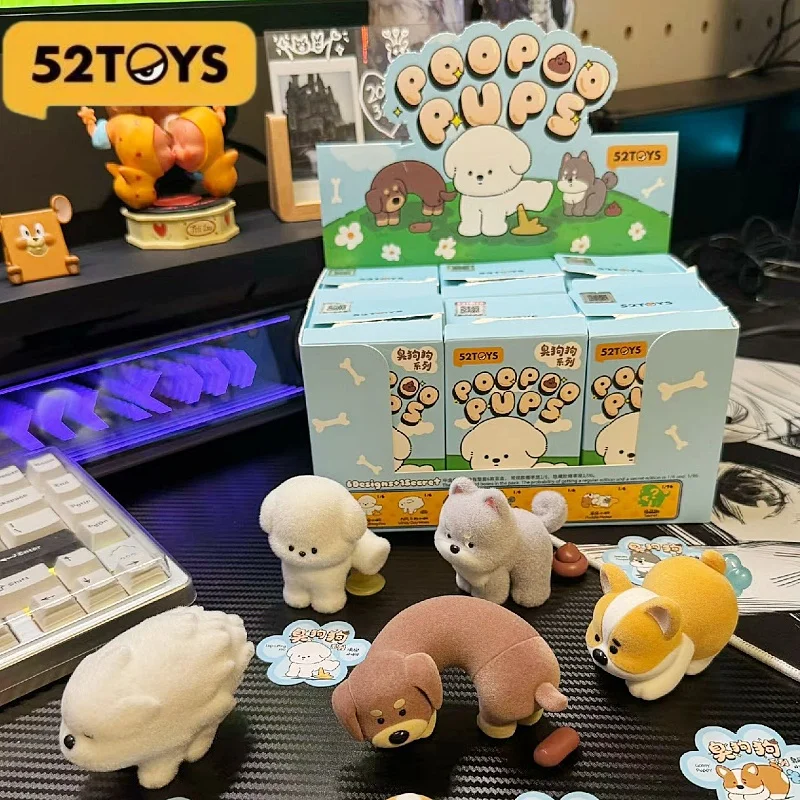 52toys Poopoo Pups Series Blind Box Catoon Figure Doll Ornament Model Cute Desktop Decor Trendy Surprise Bag Funny Toy Kids Gift
52toys Poopoo Pups Series Blind Box Catoon Figure Doll Ornament Model Cute Desktop Decor Trendy Surprise Bag Funny Toy Kids Gift