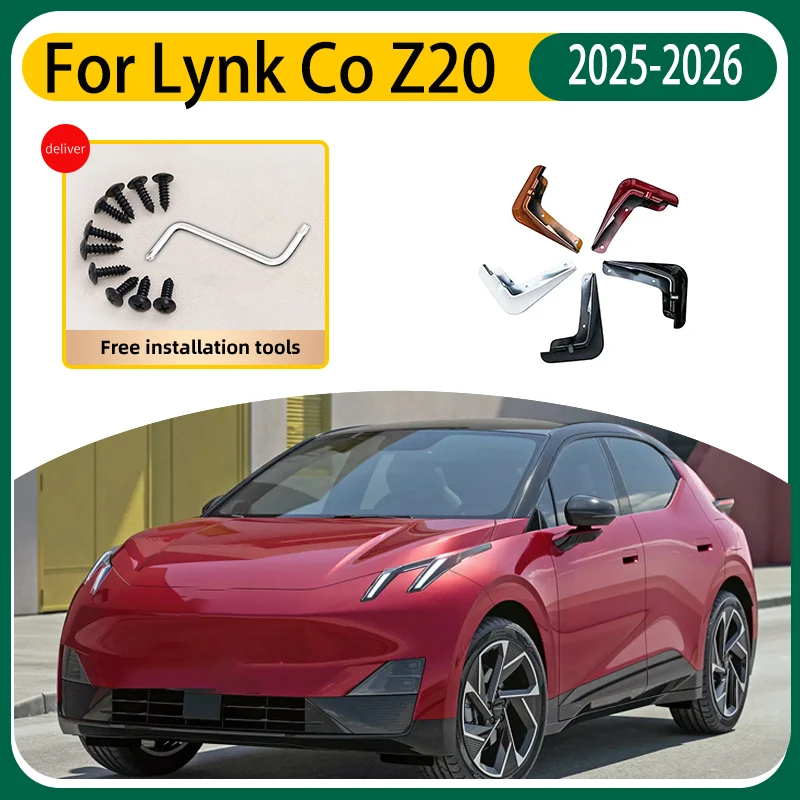 4PCS Car Mud Flaps For Lynk Co Z20 Accessories 02 2025 2026 Auto Mudguards Splash Guard Front Rear Fenders External Body Kits
4PCS Car Mud Flaps For Lynk Co Z20 Accessories 02 2025 2026 Auto Mudguards Splash Guard Front Rear Fenders External Body Kits