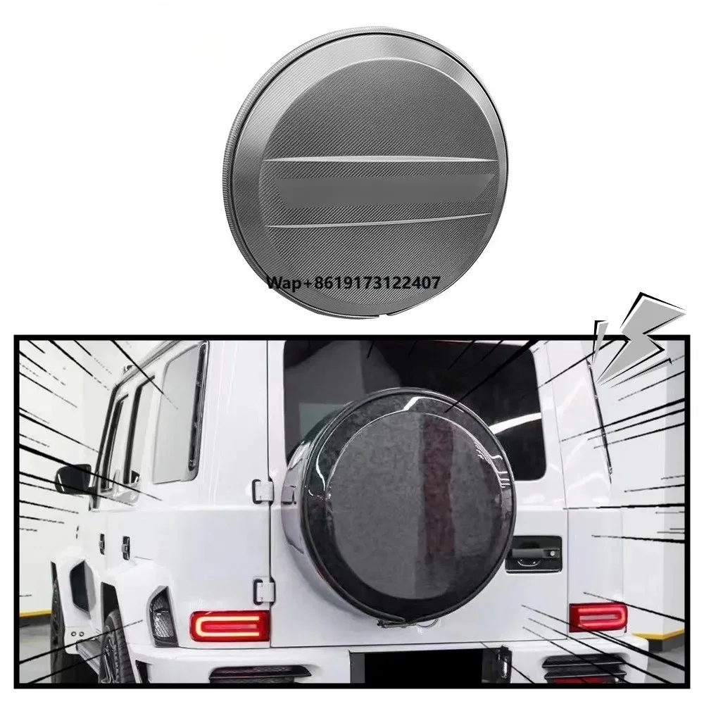 G Wagon MSY Style Dry Carbon Fiber Wheel Spare Tire Cover for G Class W464 W463A W465 G500 G63
G Wagon MSY Style Dry Carbon Fiber Wheel Spare Tire Cover for G Class W464 W463A W465 G500 G63