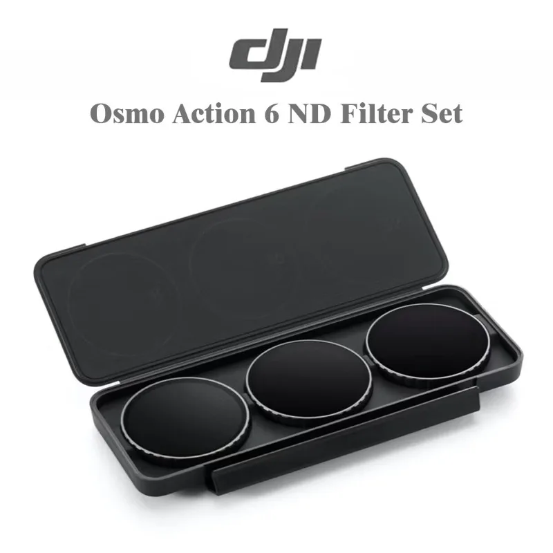 DJI Osmo Action 6 ND Filter Set (ND8/16/32 + Case) NEW
DJI Osmo Action 6 ND Filter Set (ND8/16/32 + Case) NEW