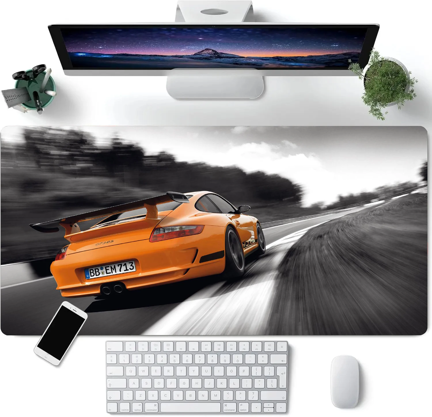 Orange Porsche Sportscars Mouse Pad Large Computer Offices Game Mat Rubber Anti-slip Gaming Accessories Keyboard Long Desk Pads
Orange Porsche Sportscars Mouse Pad Large Computer Offices Game Mat Rubber Anti-slip Gaming Accessories Keyboard Long Desk Pads