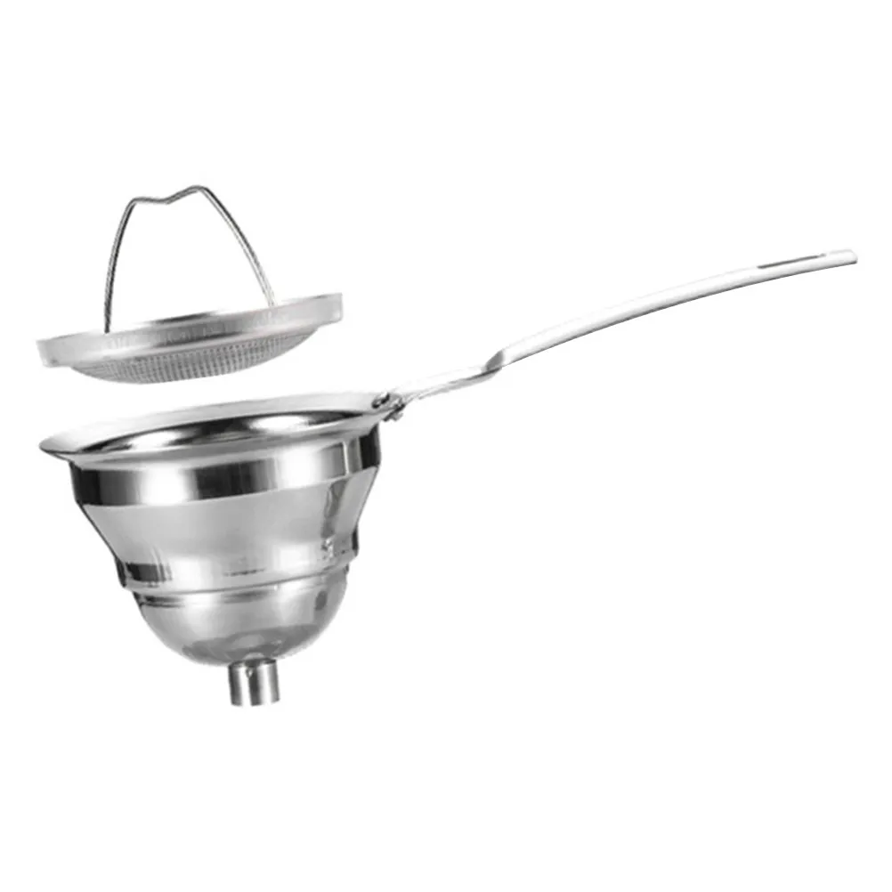 1Pcs Stainless Steel Oil Filter Spoon Heavy Duty Kitchen Strainer with Long Heat-Resistant Handle Fine Mesh for Oil Filtering
1Pcs Stainless Steel Oil Filter Spoon Heavy Duty Kitchen Strainer with Long Heat-Resistant Handle Fine Mesh for Oil Filtering