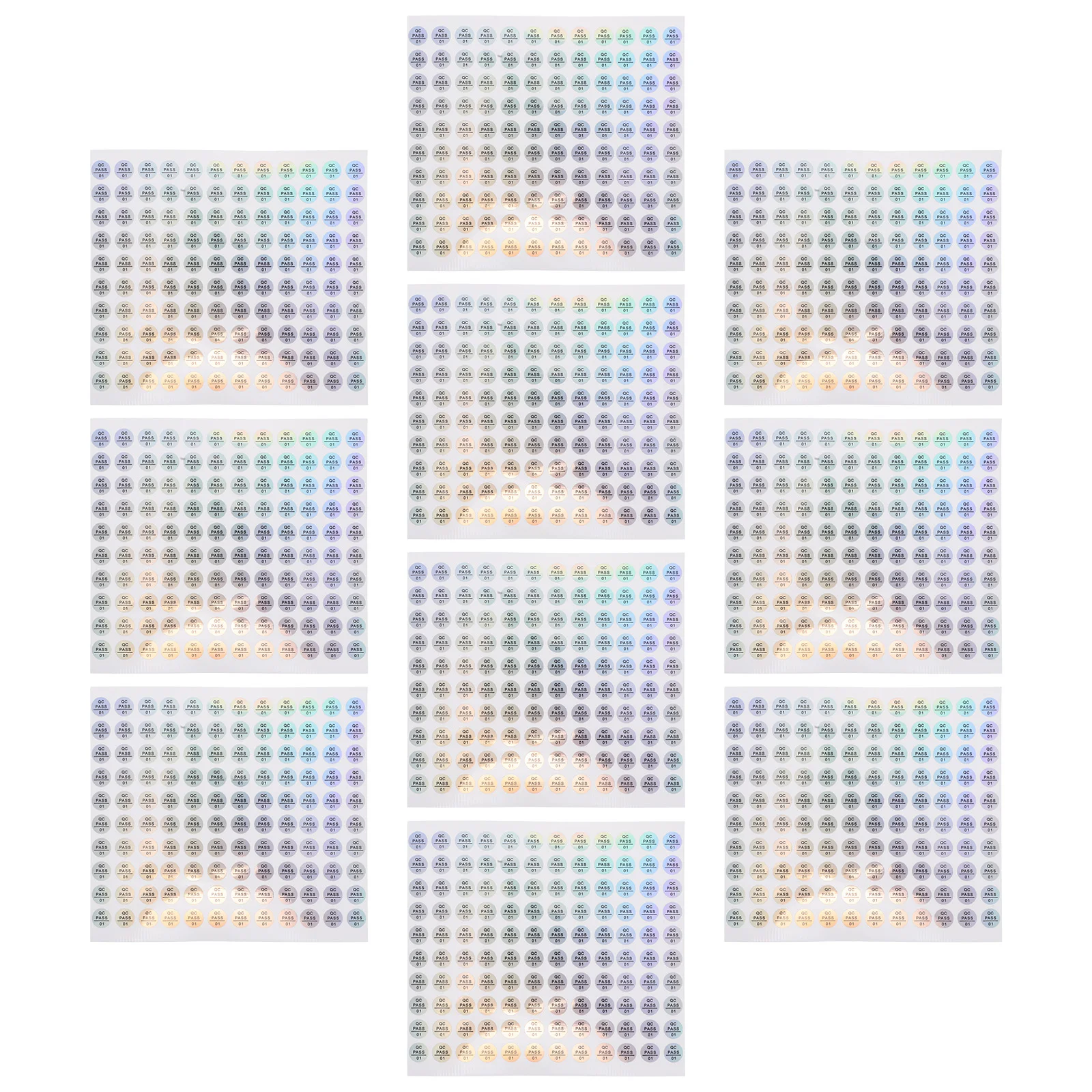 10 Sheets QC Passed Stickers Green Quality Inspection Labels Reliable Assurance Precision Craftsmanship Versatile Use Anti
10 Sheets QC Passed Stickers Green Quality Inspection Labels Reliable Assurance Precision Craftsmanship Versatile Use Anti