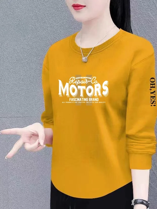Loose Long Sleeve Mommy Style T-Shirt for Middle-Aged And Elderly Women Fashionable Ladies' High-End Clothing Meat Concealing
Loose Long Sleeve Mommy Style T-Shirt for Middle-Aged And Elderly Women Fashionable Ladies' High-End Clothing Meat Concealing
