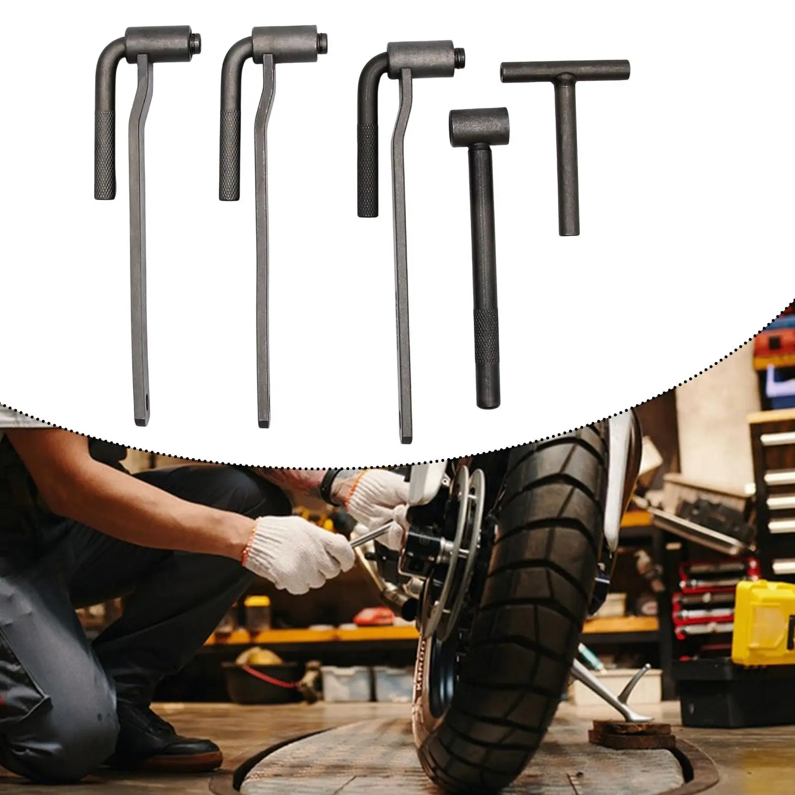 5Pcs Motorcycle Valve Adjustment Tool Spanner Repair Tool Valve Adjusting Square Hexagonal Spanner 8mm 9mm 10mm Metal Set
5Pcs Motorcycle Valve Adjustment Tool Spanner Repair Tool Valve Adjusting Square Hexagonal Spanner 8mm 9mm 10mm Metal Set