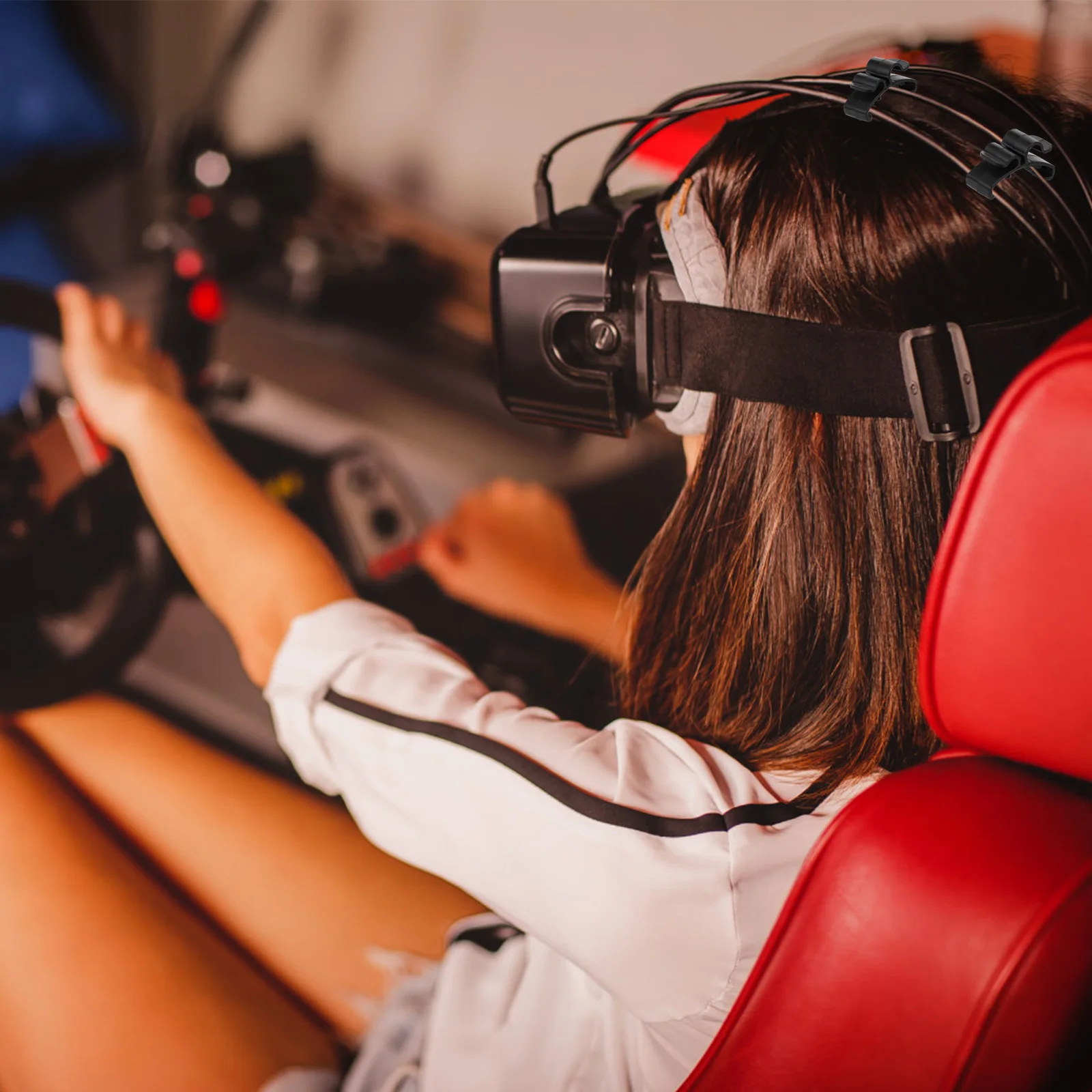 4Pcs Cable Fixed Buckle Vr Glasses Cable Clips Wire Management Organizer for USB Cords Up to 5.5mm Secure Fit Behind Headset
4Pcs Cable Fixed Buckle Vr Glasses Cable Clips Wire Management Organizer for USB Cords Up to 5.5mm Secure Fit Behind Headset