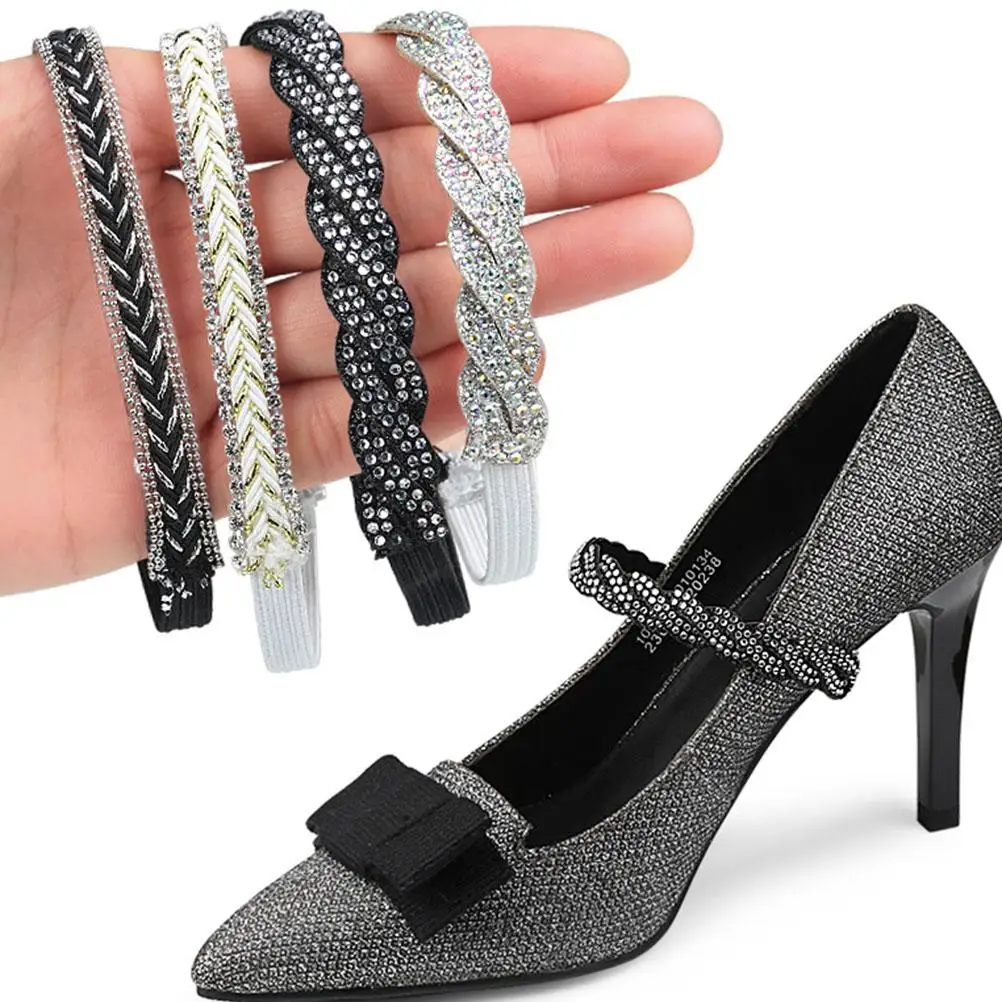 4 Pairs Anti-drop Shoelaces High Heels Straps Detachable Bands for Women Flats Adjustable Replacement Accessories Shoe
4 Pairs Anti-drop Shoelaces High Heels Straps Detachable Bands for Women Flats Adjustable Replacement Accessories Shoe