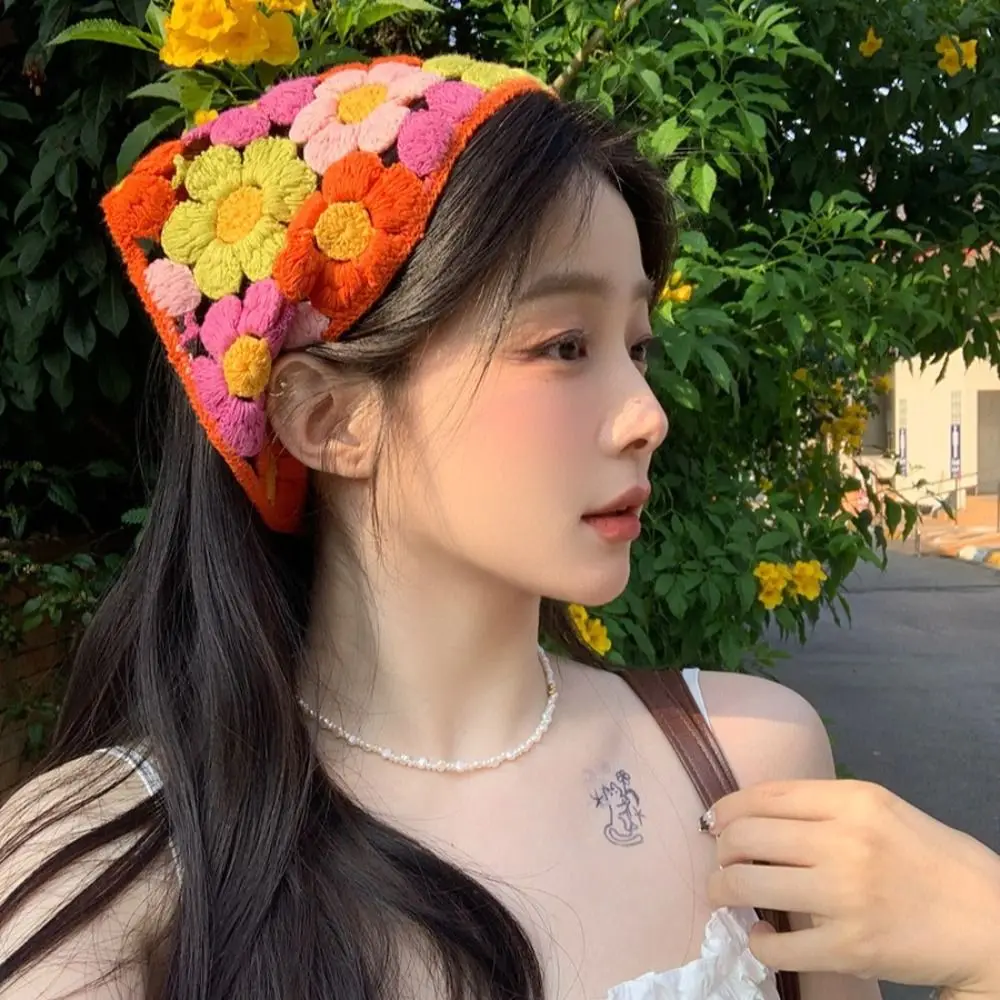 Vintage Hair Band Knitted Headband Floral Flower Women Hair Scarf Hollow Out Girl Hair Accessories Crochet Bandana Girls
Vintage Hair Band Knitted Headband Floral Flower Women Hair Scarf Hollow Out Girl Hair Accessories Crochet Bandana Girls