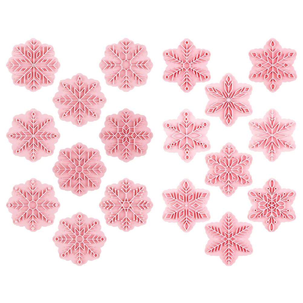 Snowflake Cookie Cutter 3d Mold Press Pastry Molds PP Xmas Baking Christmas Plastic Biscuit Supplies
Snowflake Cookie Cutter 3d Mold Press Pastry Molds PP Xmas Baking Christmas Plastic Biscuit Supplies
