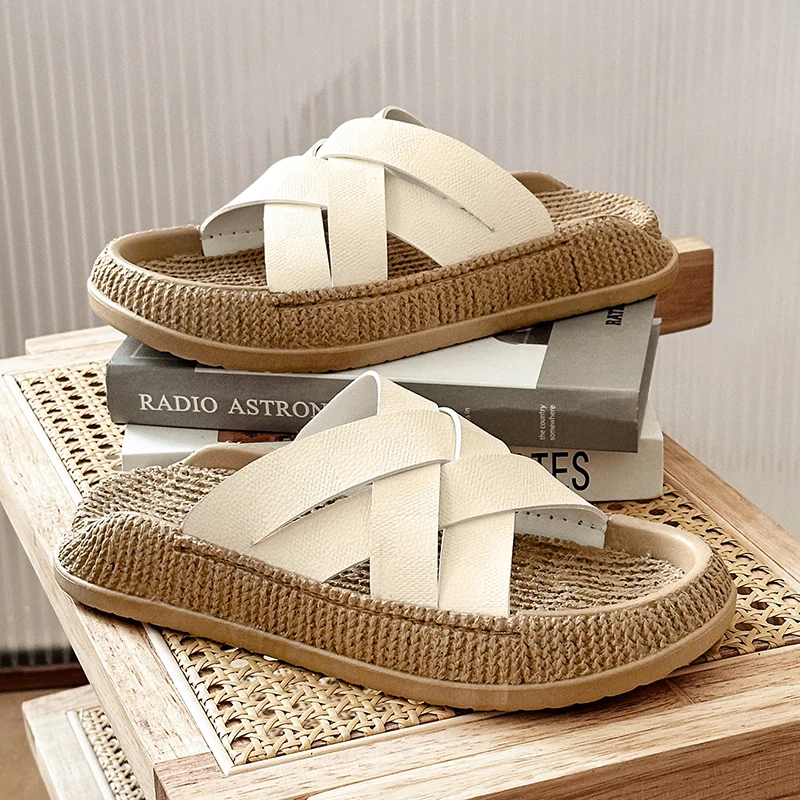 Summer Outdoor Casual Men One-Strap Slippers Trendy Large Size Beach Walking Slides
Summer Outdoor Casual Men One-Strap Slippers Trendy Large Size Beach Walking Slides