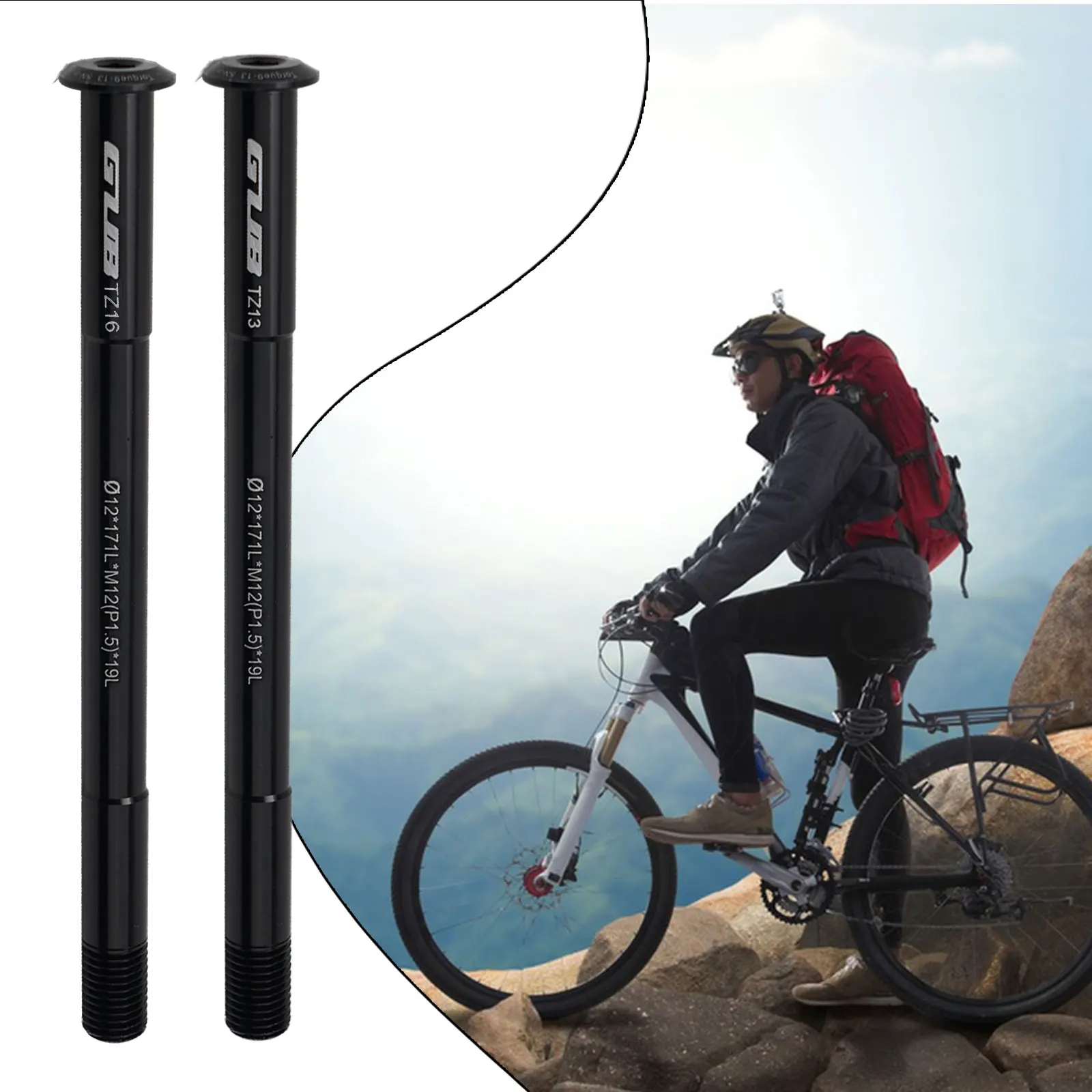 Durability and Functionality Combined MTB Bike Bicycle Rear Frame Thru Axle Skewer 12mm x 162165168171174175181L
Durability and Functionality Combined MTB Bike Bicycle Rear Frame Thru Axle Skewer 12mm x 162165168171174175181L