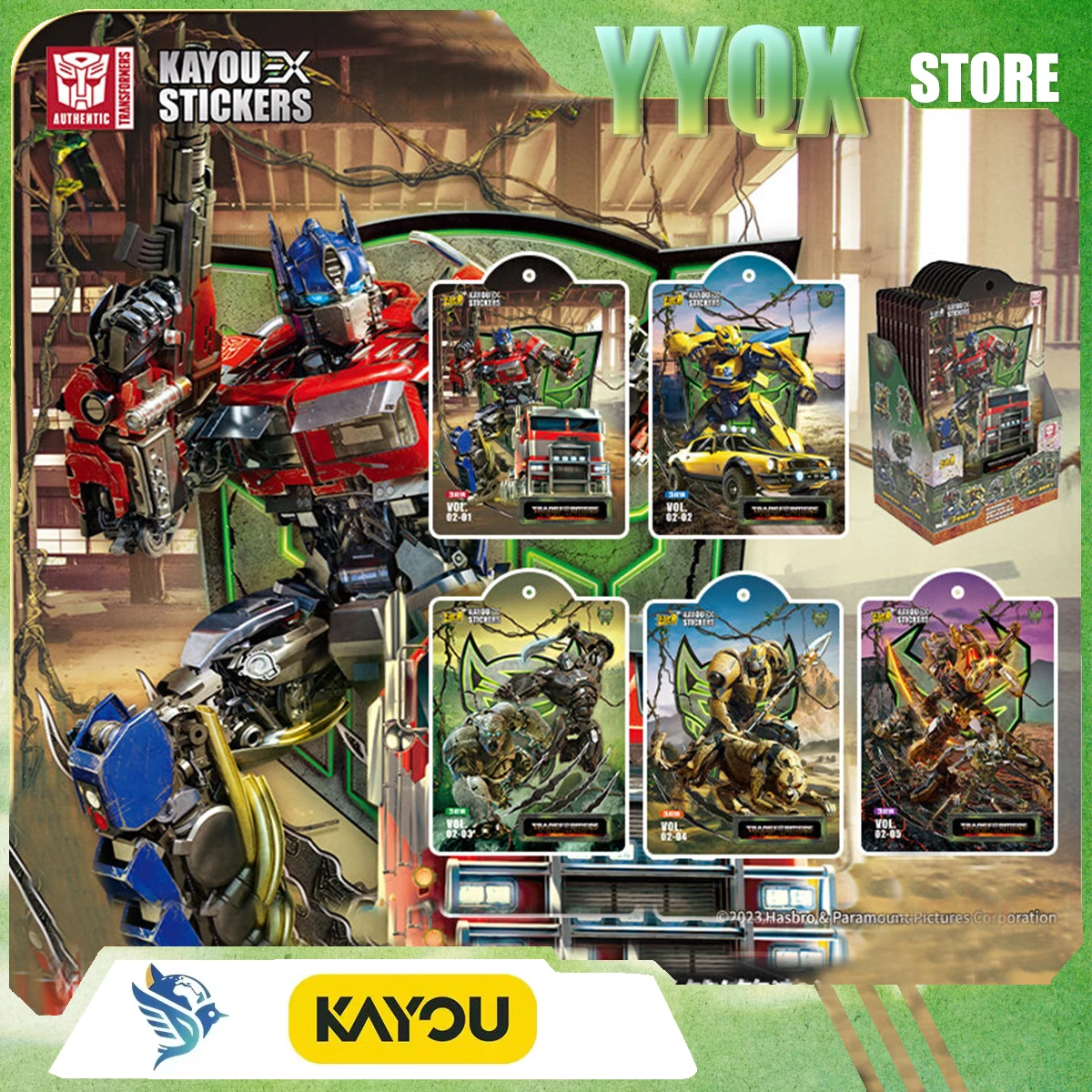 KAYOU 2026 New Transformers Autobots Bumblebee Collection Card Peripheral Animations Cartoonscomics Surprise Gifts Cute Games
KAYOU 2026 New Transformers Autobots Bumblebee Collection Card Peripheral Animations Cartoonscomics Surprise Gifts Cute Games