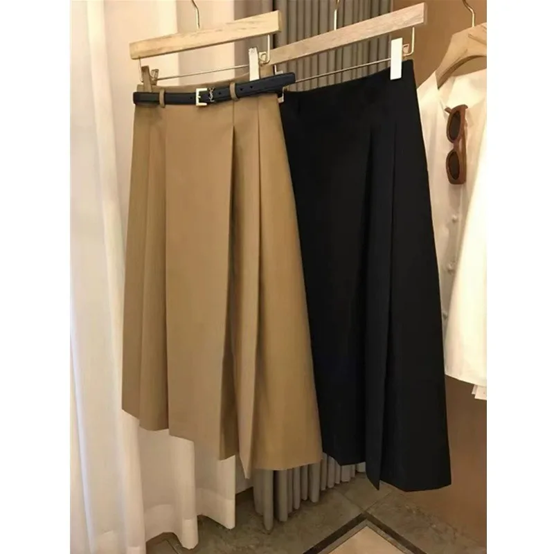 New Women's Half-body Skirt Korean Version of the High-quality Commuting Daily High-waisted A-line Pleated Skirt
New Women's Half-body Skirt Korean Version of the High-quality Commuting Daily High-waisted A-line Pleated Skirt