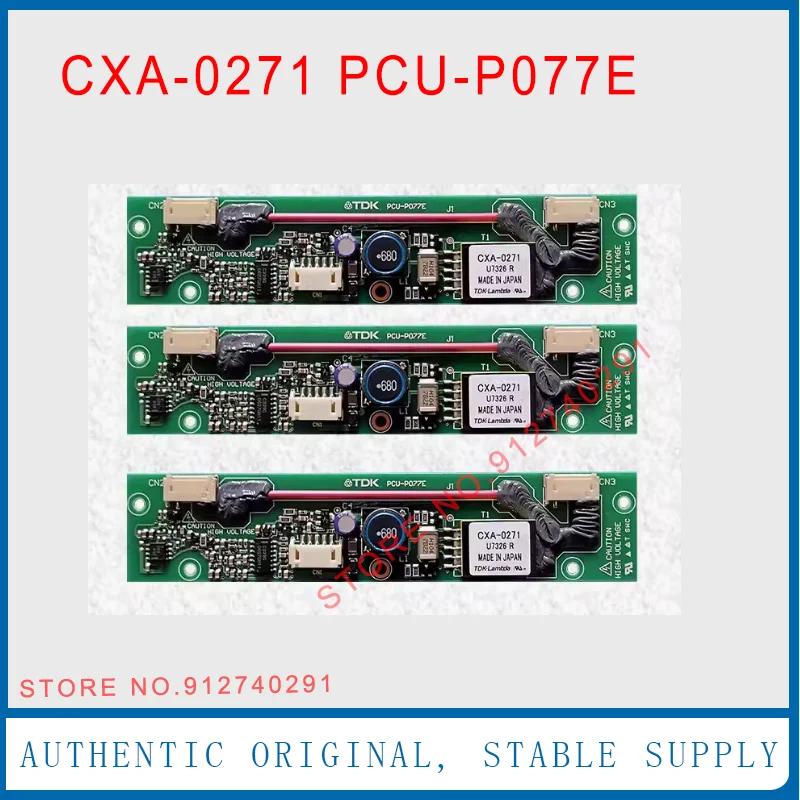 Original CXA-0271 PCU-P077E CXA 0271 For TDK LCD Inverter Board
Original CXA-0271 PCU-P077E CXA 0271 For TDK LCD Inverter Board