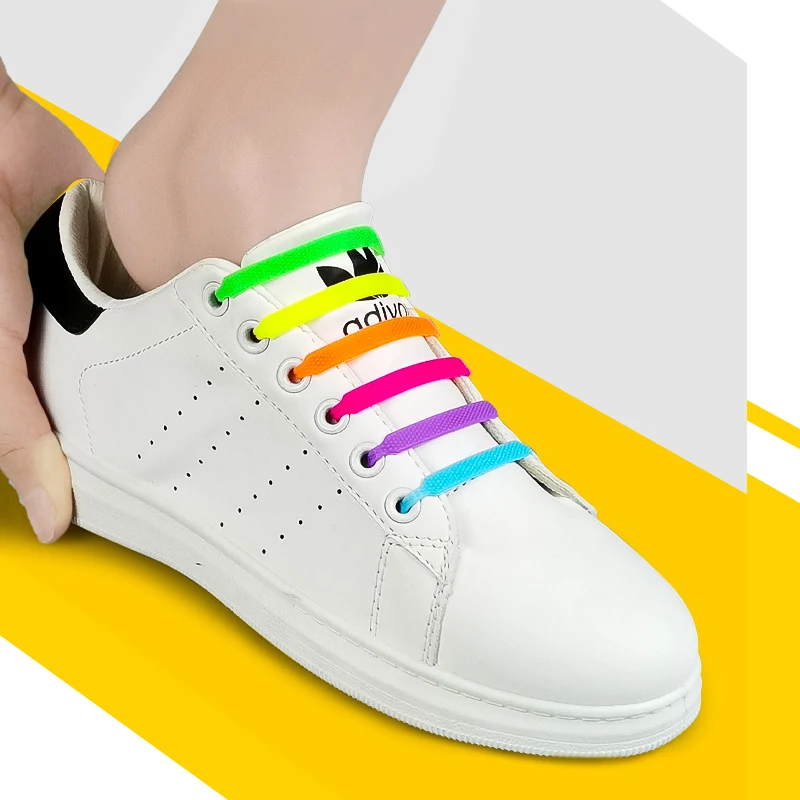 Second Version Silicone Elastic Shoelaces Special No Tie Shoelace Lacing Kids Adult Sneakers Quick Shoe Lace
Second Version Silicone Elastic Shoelaces Special No Tie Shoelace Lacing Kids Adult Sneakers Quick Shoe Lace