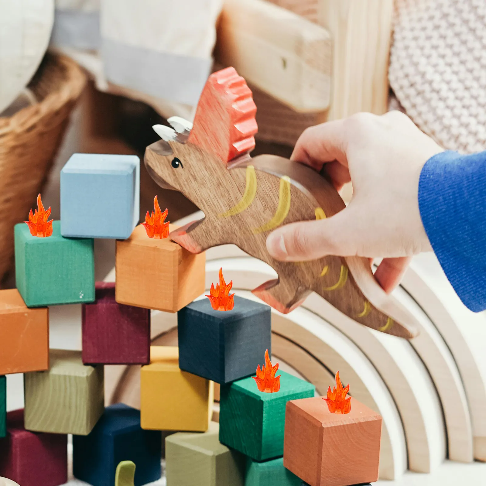 5Pcs Realistic Ice and Flame Effect Mini Accessories for Action Figures Stimulates Creativity Hands-on Skills Dynamic Battle
5Pcs Realistic Ice and Flame Effect Mini Accessories for Action Figures Stimulates Creativity Hands-on Skills Dynamic Battle