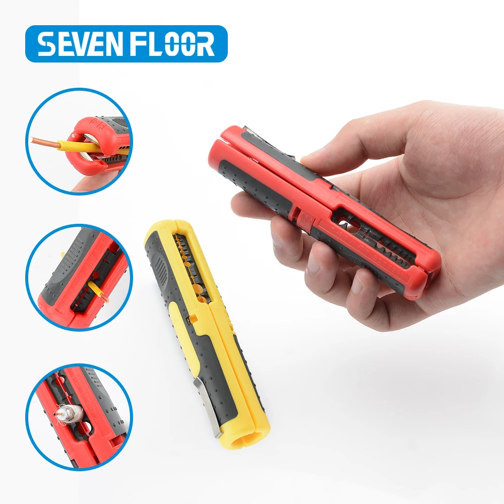 Easy to Carry Hand Tools Multi-function Gear Grinding Stripper Coaxial Cable Stripper Wire Stripper Convenient Practical
Easy to Carry Hand Tools Multi-function Gear Grinding Stripper Coaxial Cable Stripper Wire Stripper Convenient Practical