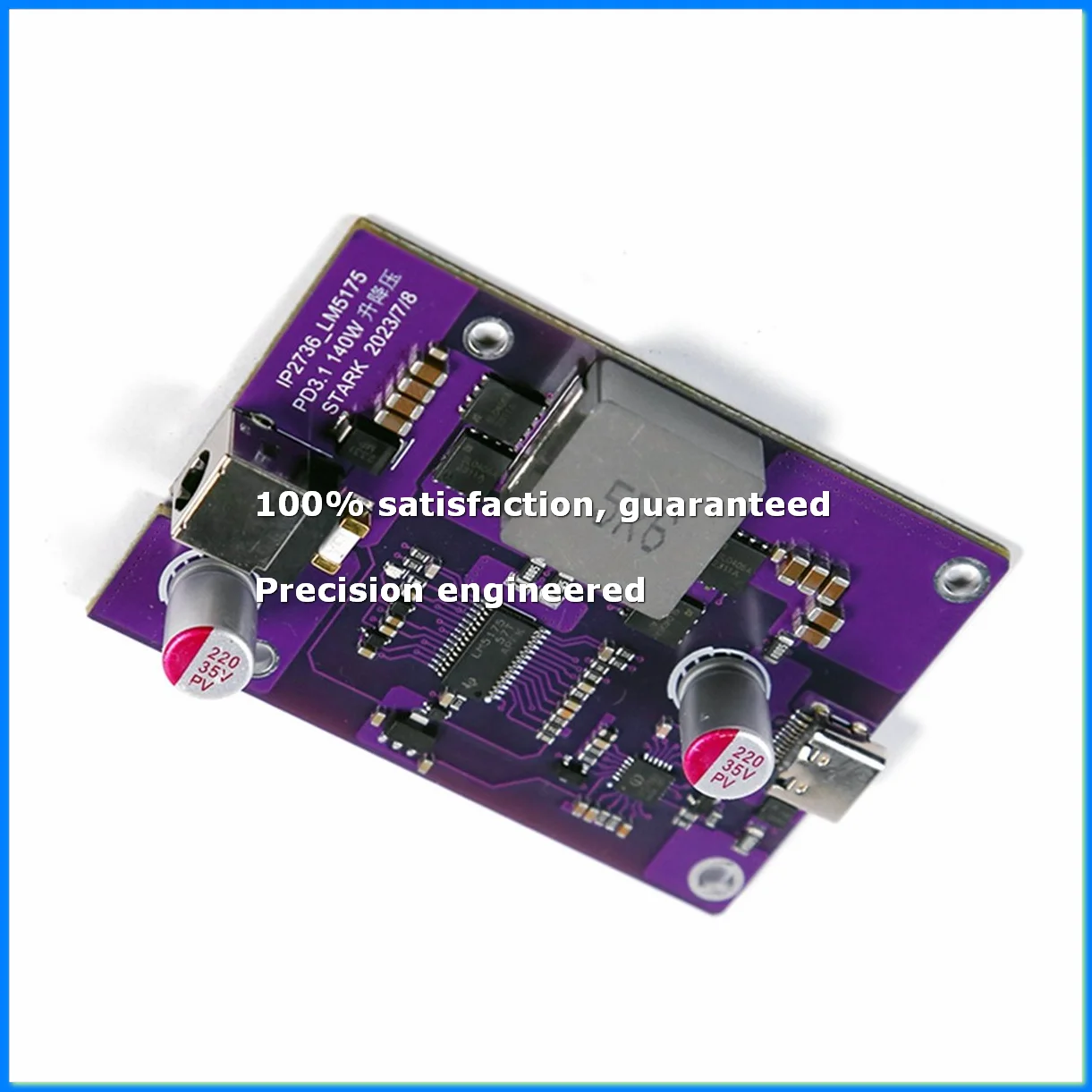 140W Fast Charging Desktop Charger 12-32V Buck-Boost DC5.5X2.5mm to PD3.1 Conversion Module Type-C Output High Power, C1-A31R
140W Fast Charging Desktop Charger 12-32V Buck-Boost DC5.5X2.5mm to PD3.1 Conversion Module Type-C Output High Power, C1-A31R