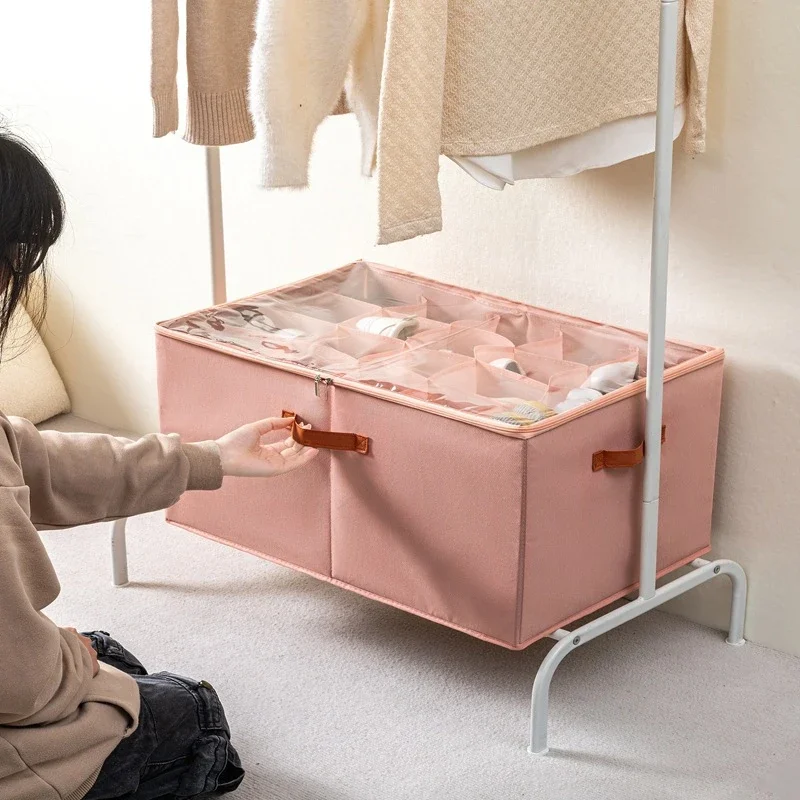 12/16/20Grid Shoe Storage Artifact Home Foldable Fabric Shoe Box Transparent Sports Shoes Leather Shoes Dustproof Organizing Box
12/16/20Grid Shoe Storage Artifact Home Foldable Fabric Shoe Box Transparent Sports Shoes Leather Shoes Dustproof Organizing Box