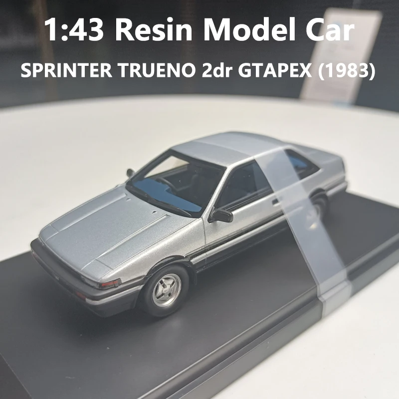 Hi-Story 1:43 Resin Model Car Diecast SPRINTER TRUENO 2dr GTAPEX (1983) Vehicles Car Model Toy Collection Decoration For Boys
Hi-Story 1:43 Resin Model Car Diecast SPRINTER TRUENO 2dr GTAPEX (1983) Vehicles Car Model Toy Collection Decoration For Boys