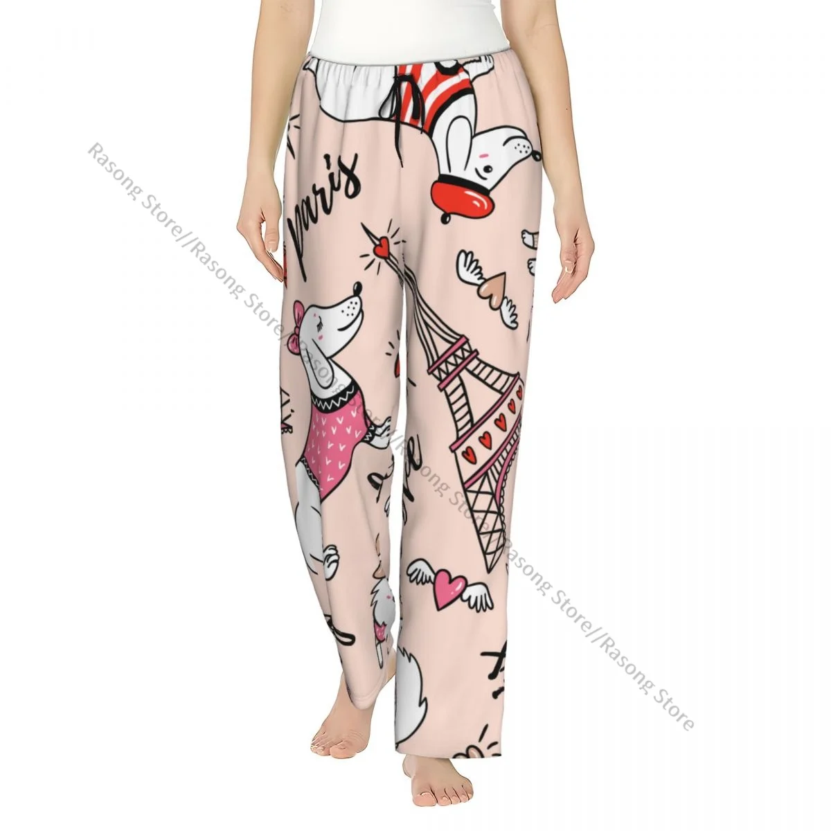 Women Flannel Lounge Pants Soft Cute Parisian Dachshund And Eiffel Tower Pajama Pants Winter Sleepwear
Women Flannel Lounge Pants Soft Cute Parisian Dachshund And Eiffel Tower Pajama Pants Winter Sleepwear