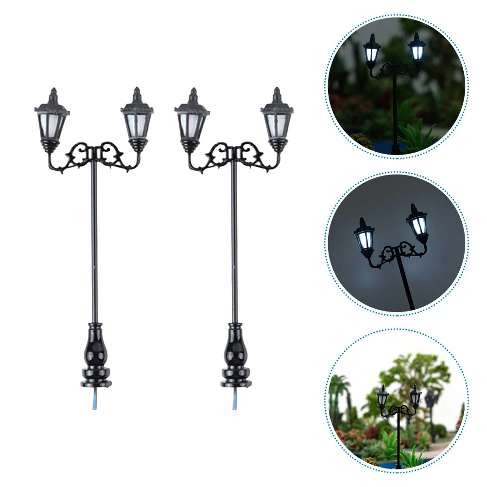 2 Pcs Micro Landscape Garden Miniature Lamp Street Model Light Decorative for Dining Table Kids Toys Miniatures
2 Pcs Micro Landscape Garden Miniature Lamp Street Model Light Decorative for Dining Table Kids Toys Miniatures