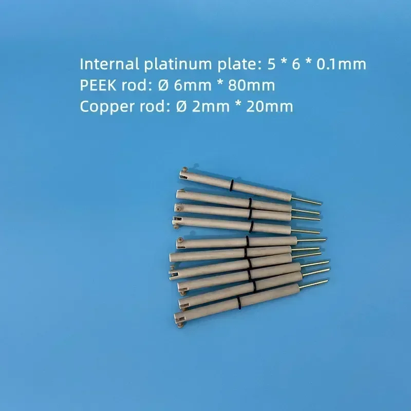 "PEEK Electrode Holder for Pt Wires - 2.0±0.1mm Adjustable Gap, 260°C Max, Compatible with Acid/Alkali Solutions"
"PEEK Electrode Holder for Pt Wires - 2.0±0.1mm Adjustable Gap, 260°C Max, Compatible with Acid/Alkali Solutions"