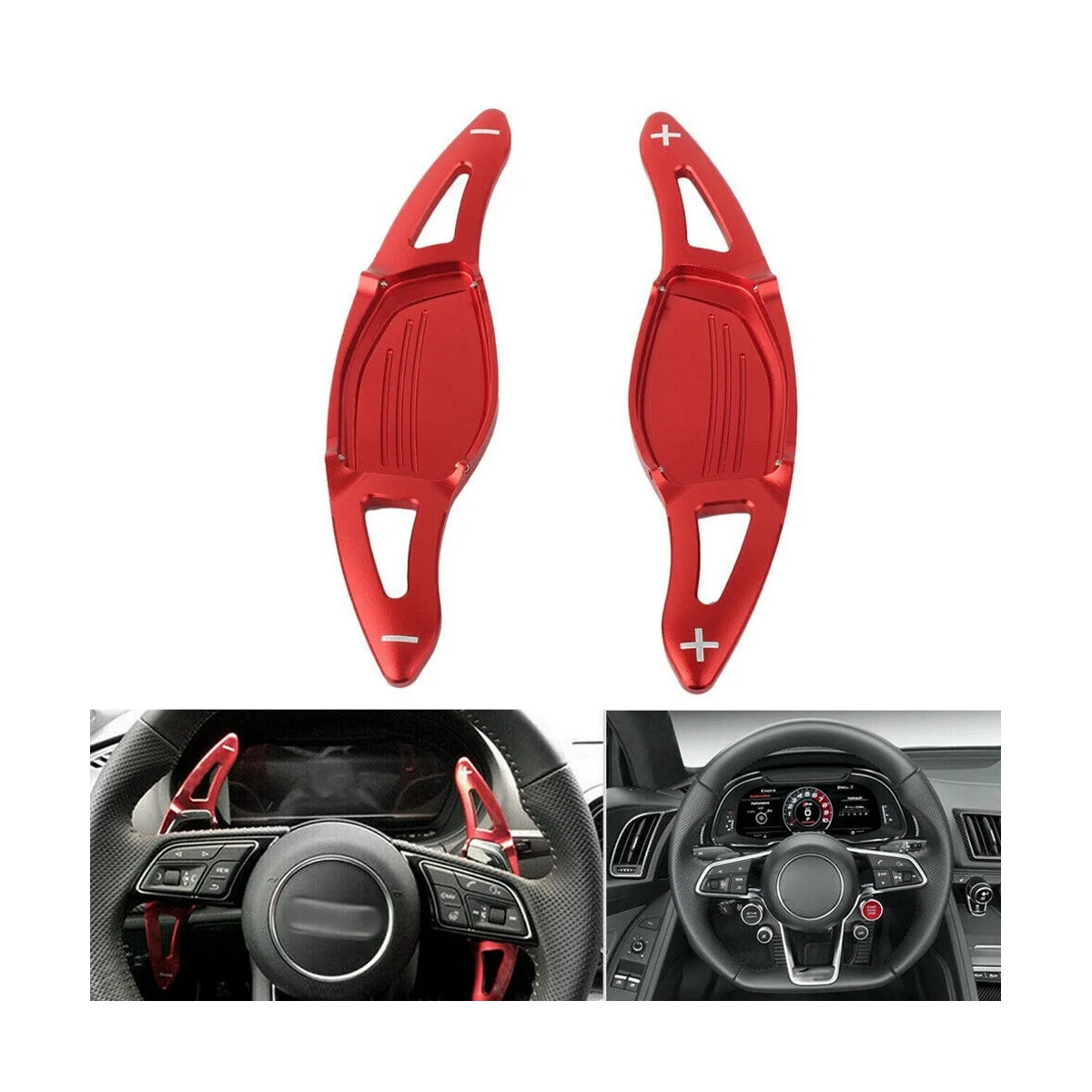 Steering Wheel Shift Paddles Car Shift Knob Car for Audi TT RS Q3 R8 RS3 RS4 RS5 RS6 2016-2019
Steering Wheel Shift Paddles Car Shift Knob Car for Audi TT RS Q3 R8 RS3 RS4 RS5 RS6 2016-2019