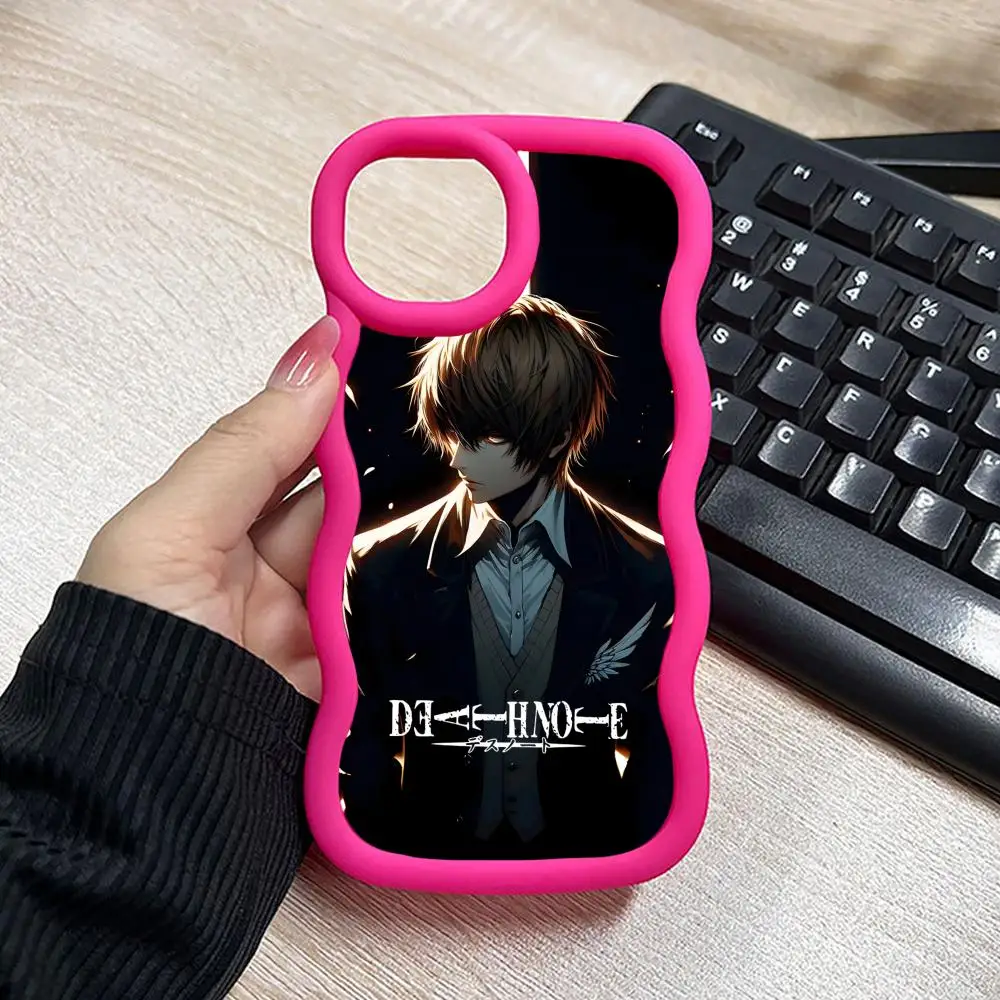 Death Note Kira Light Wavy Edge TPU Mobile Phone Case for iPhone 17 16 15 14 13 12 11 Air Pro Max Plus Colorful Cover
Death Note Kira Light Wavy Edge TPU Mobile Phone Case for iPhone 17 16 15 14 13 12 11 Air Pro Max Plus Colorful Cover