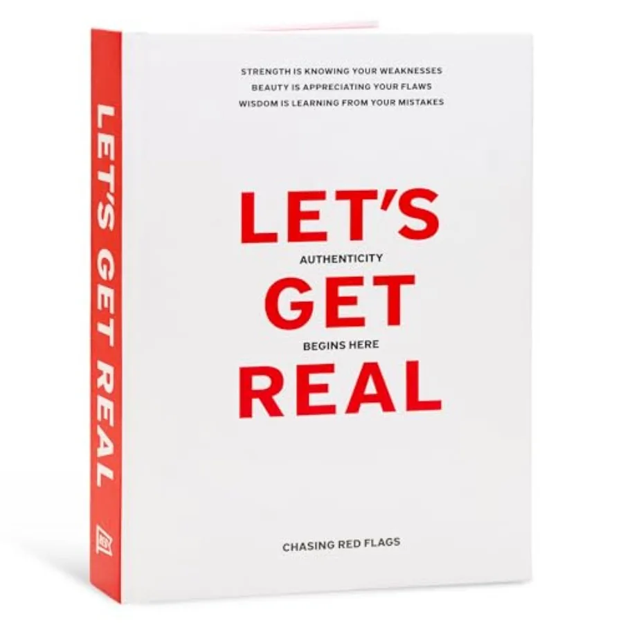 Дневник для саморазражений и личностного роста "Let's Get Real Guided Journal" – недатированный дневник для заботы о себе с 240 заданиями для письма в комплекте.
Дневник для саморазражений и личностного роста "Let's Get Real Guided Journal" – недатированный дневник для заботы о себе с 240 заданиями для письма в комплекте.