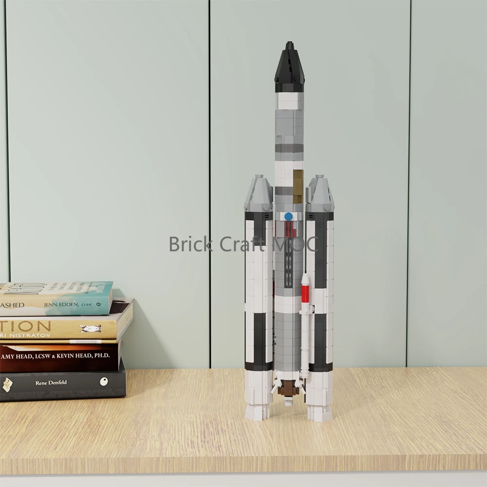 MOC-115393 Titan III C Rocket Building Blocks Set - 1:110 Scale Heavy Launch Vehicle Model for Space Enthusiasts
MOC-115393 Titan III C Rocket Building Blocks Set - 1:110 Scale Heavy Launch Vehicle Model for Space Enthusiasts