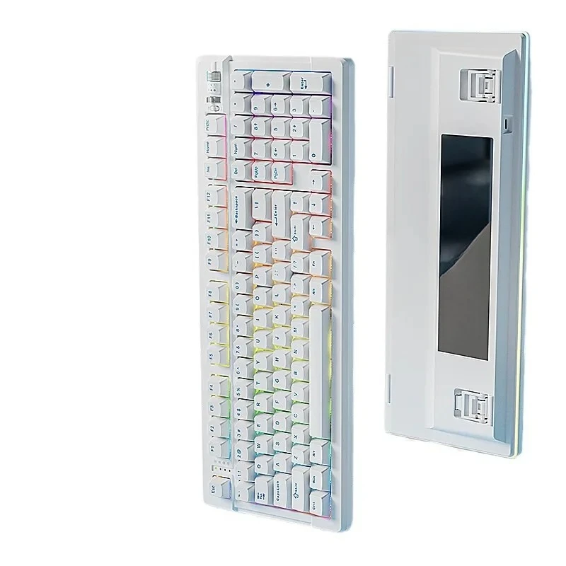 Color matching keyboard wireless bluetooth wired three-mode customized e-sports game office
Color matching keyboard wireless bluetooth wired three-mode customized e-sports game office