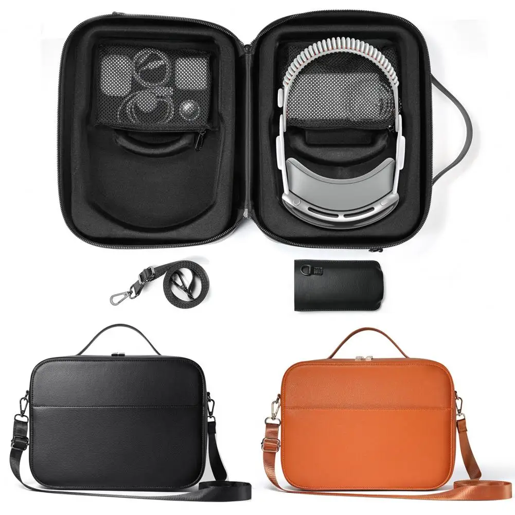 VR Glasses Carrying Case Handbag Large Capacity Zipper Closure Impact-Resistant Shockproof Portable Storage Bag For Vision Pro
VR Glasses Carrying Case Handbag Large Capacity Zipper Closure Impact-Resistant Shockproof Portable Storage Bag For Vision Pro