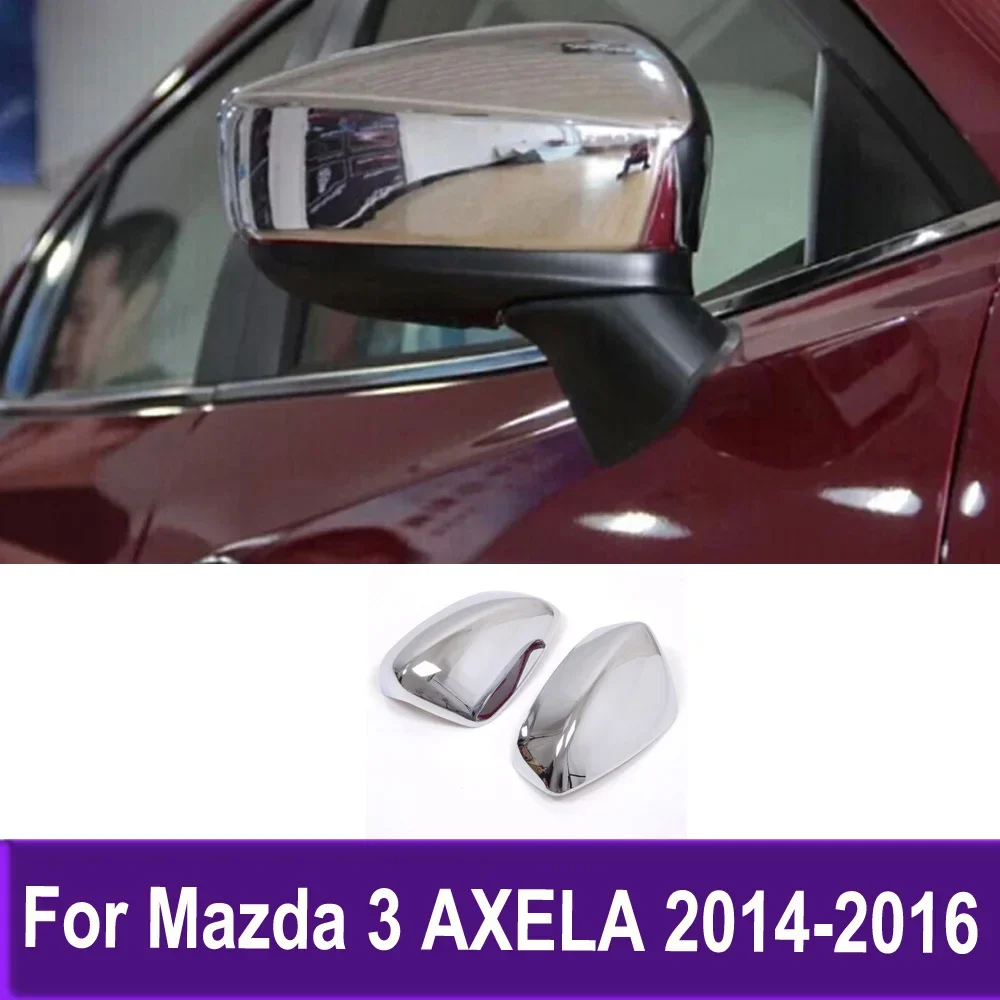For Mazda 3 M3 AXELA 2014 2015 2016 Chrome Side Door Mirror Cover Trim Rearview Mirrors Trim Car Accessories
For Mazda 3 M3 AXELA 2014 2015 2016 Chrome Side Door Mirror Cover Trim Rearview Mirrors Trim Car Accessories