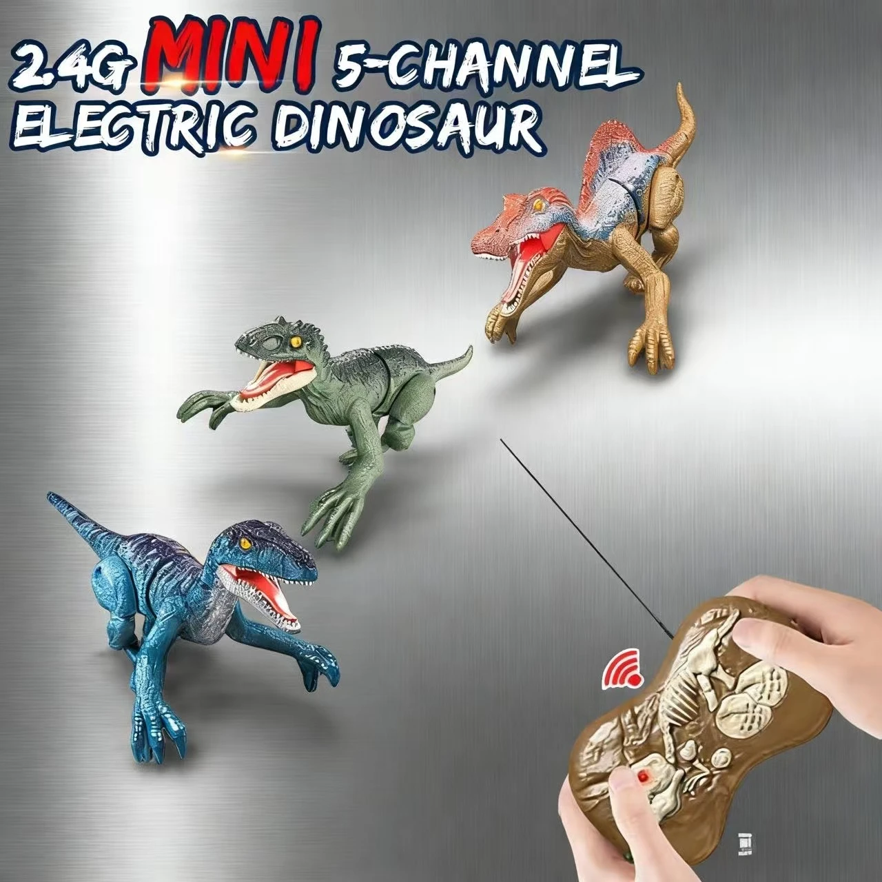 Мини-хождение, рев, звуковой свет, игрушка-динозавр, 2,4 ГГц, робот с дистанционным управлением, отличный подарок для детей, день рождения, Рождество
Мини-хождение, рев, звуковой свет, игрушка-динозавр, 2,4 ГГц, робот с дистанционным управлением, отличный подарок для детей, день рождения, Рождество